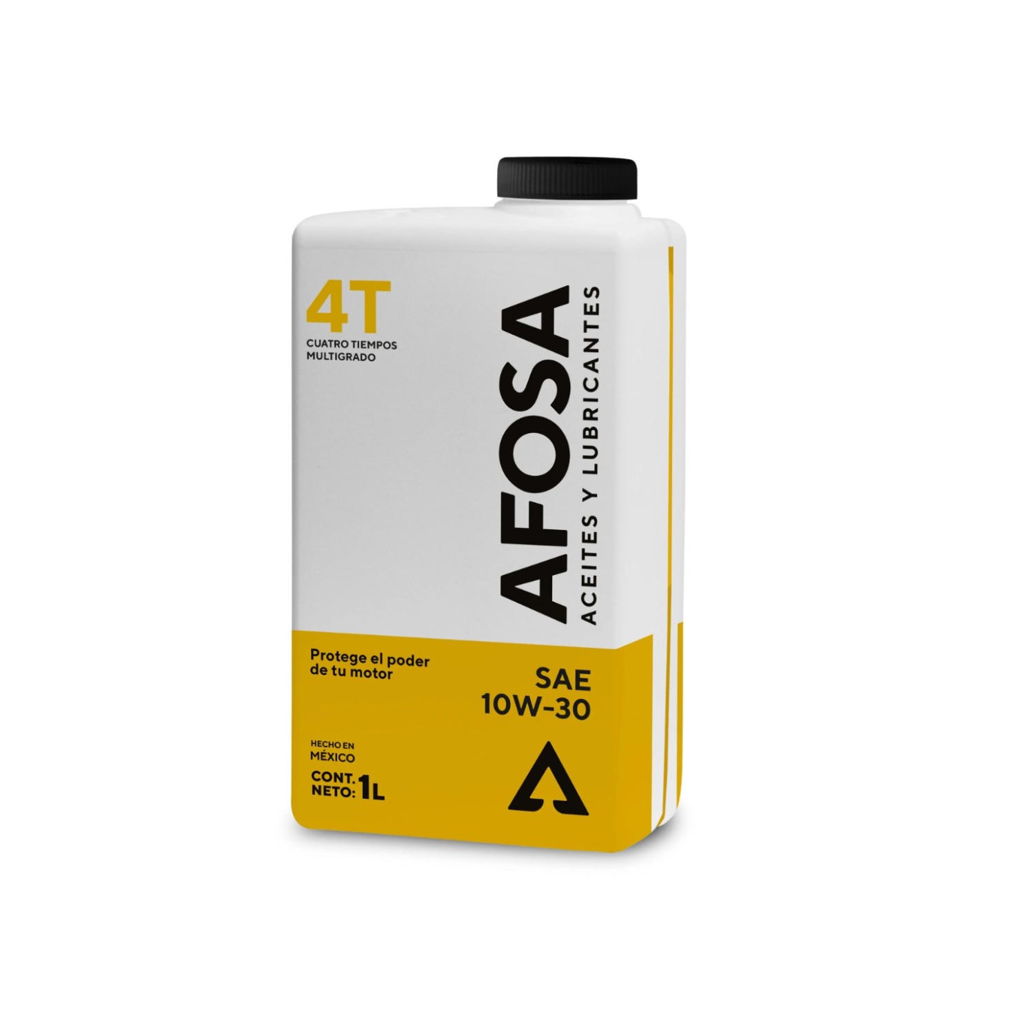 Afosa A4TM-1 aceite multigrado 4 tiempos Sae 10W30 1 Litro