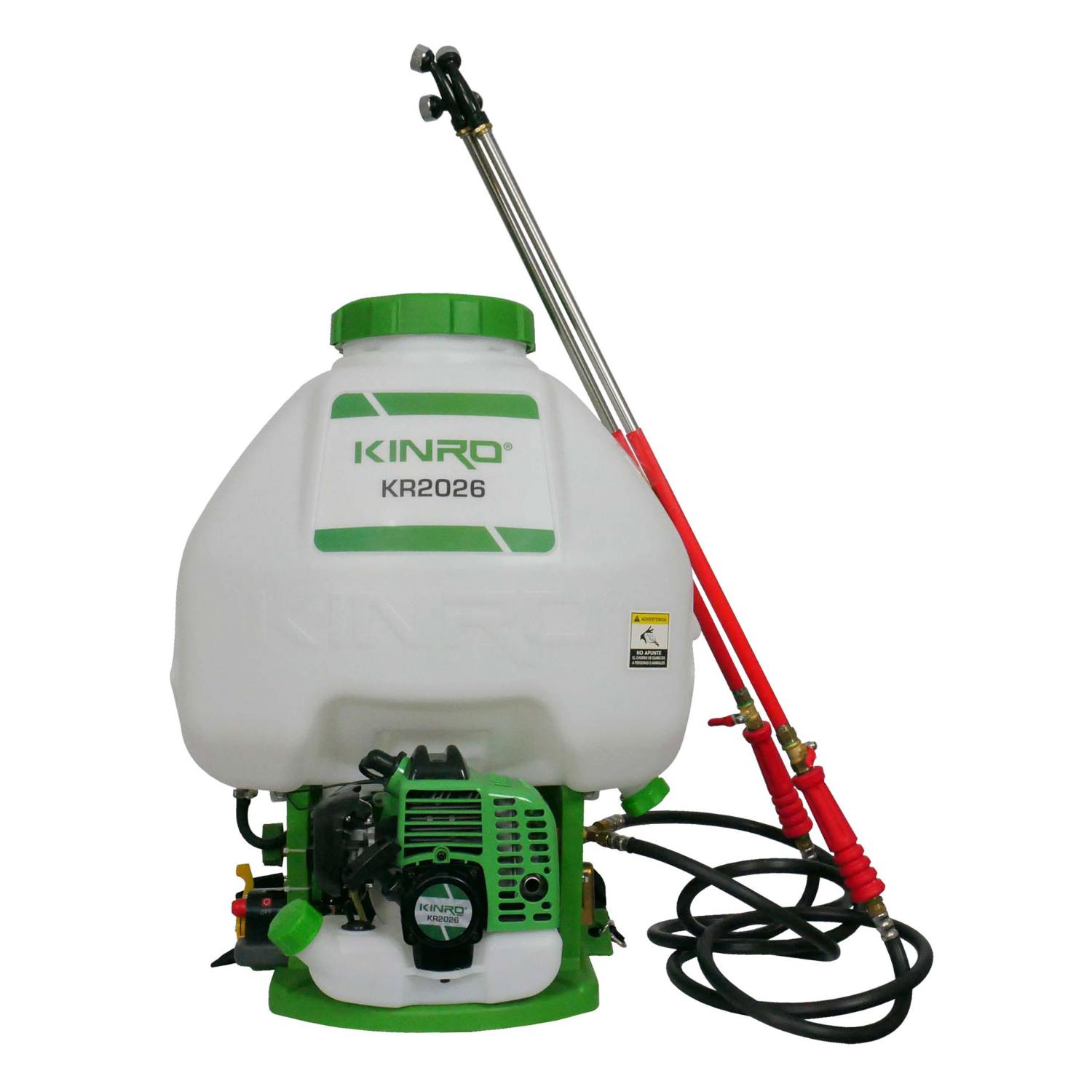 Kinro KR2026 Aspersora con motor 2 tiempos 25.4 cc 1 Hp 25 litros