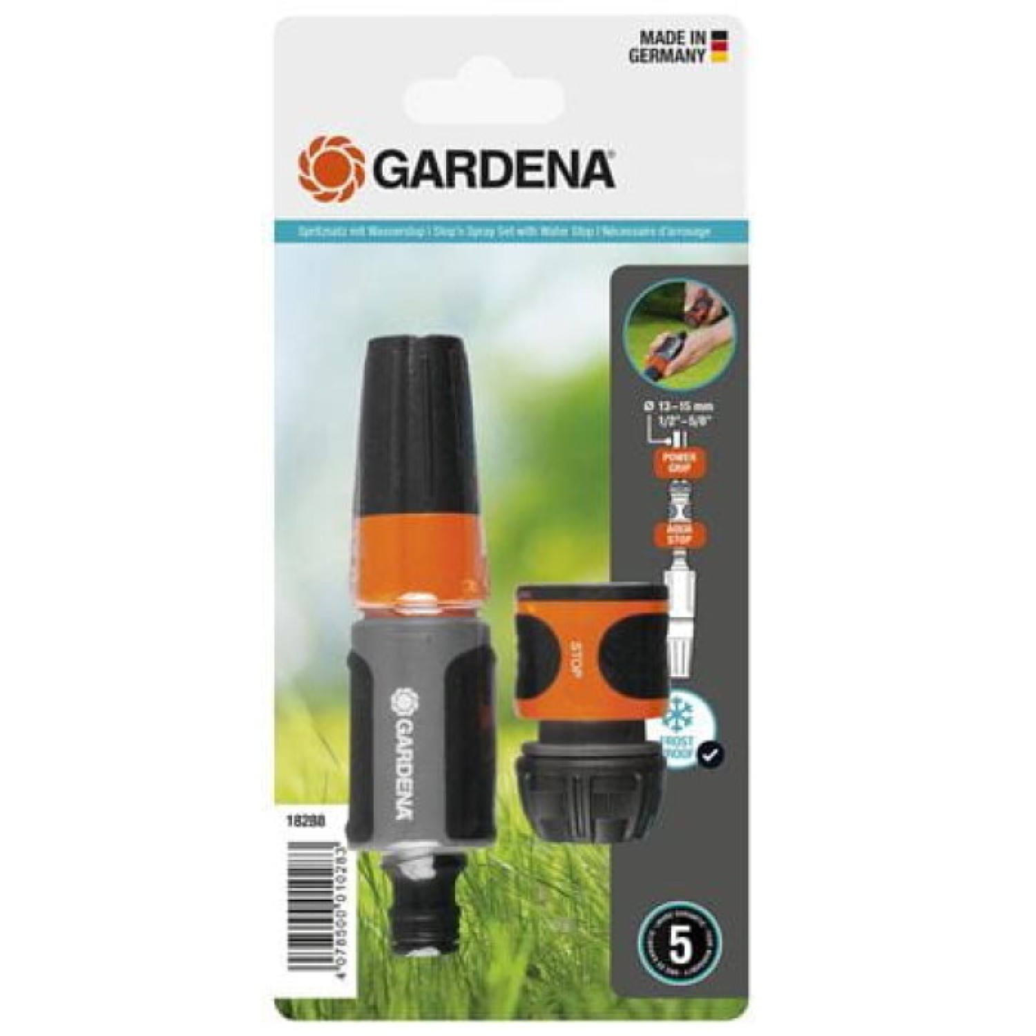 Gardena 18288-20 conector Juego terminal riego