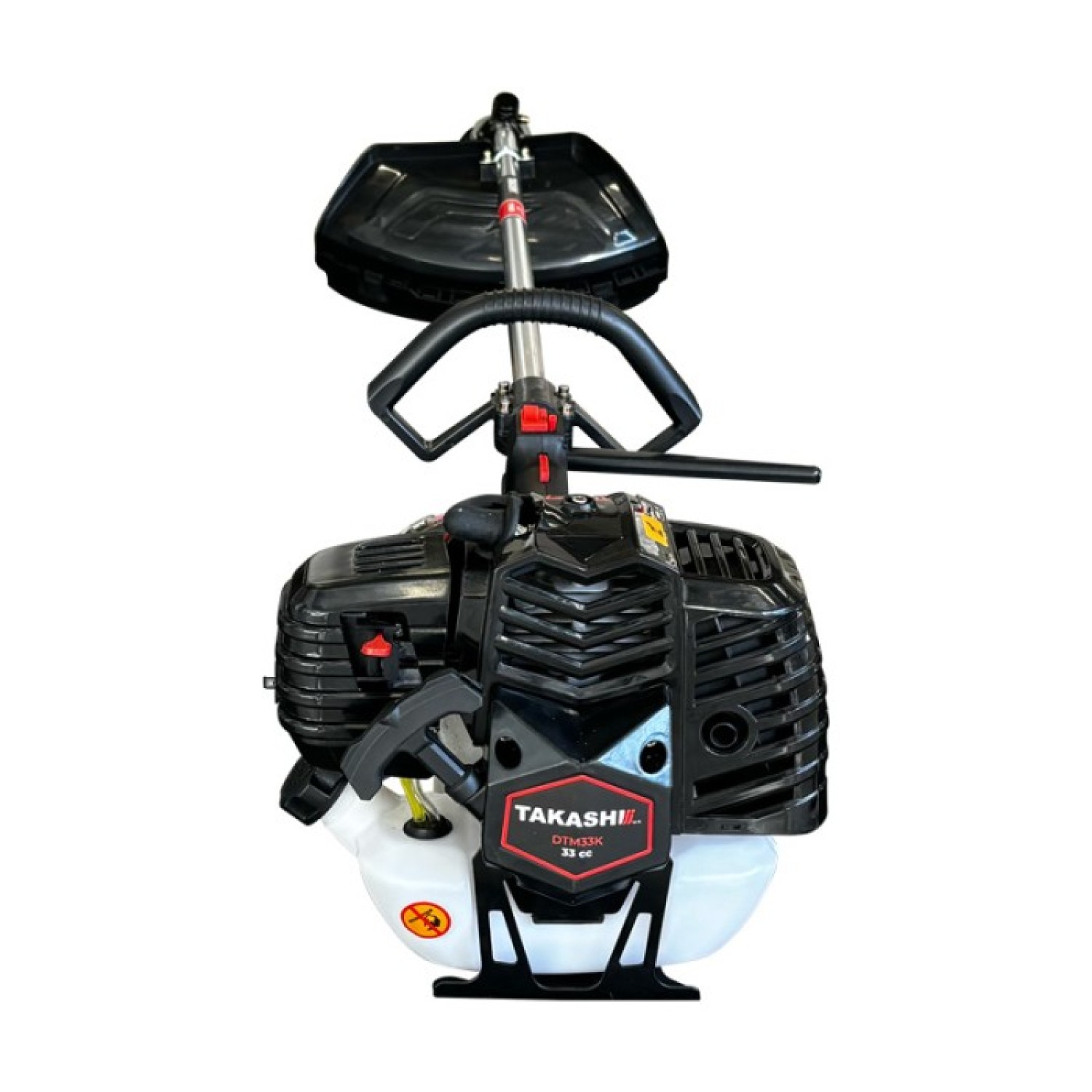 Takashi DTM33K Desbrozadora con motor a gasolina 2 tiempos 33cc maneral tipo D