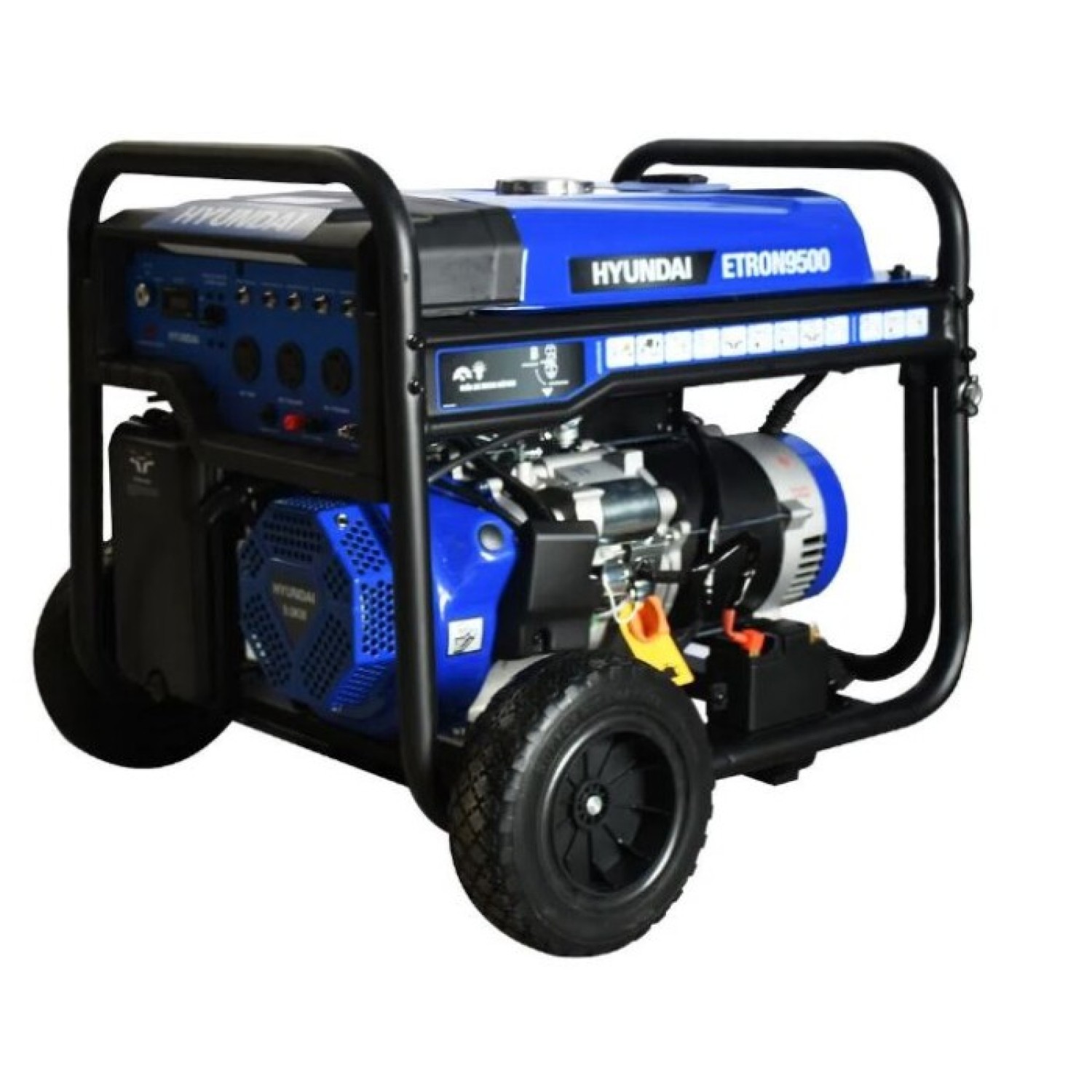 Hyundai ETRON9500 Generador con motor a gasolina 18HP 9000 watts 110V- 220 Volts
