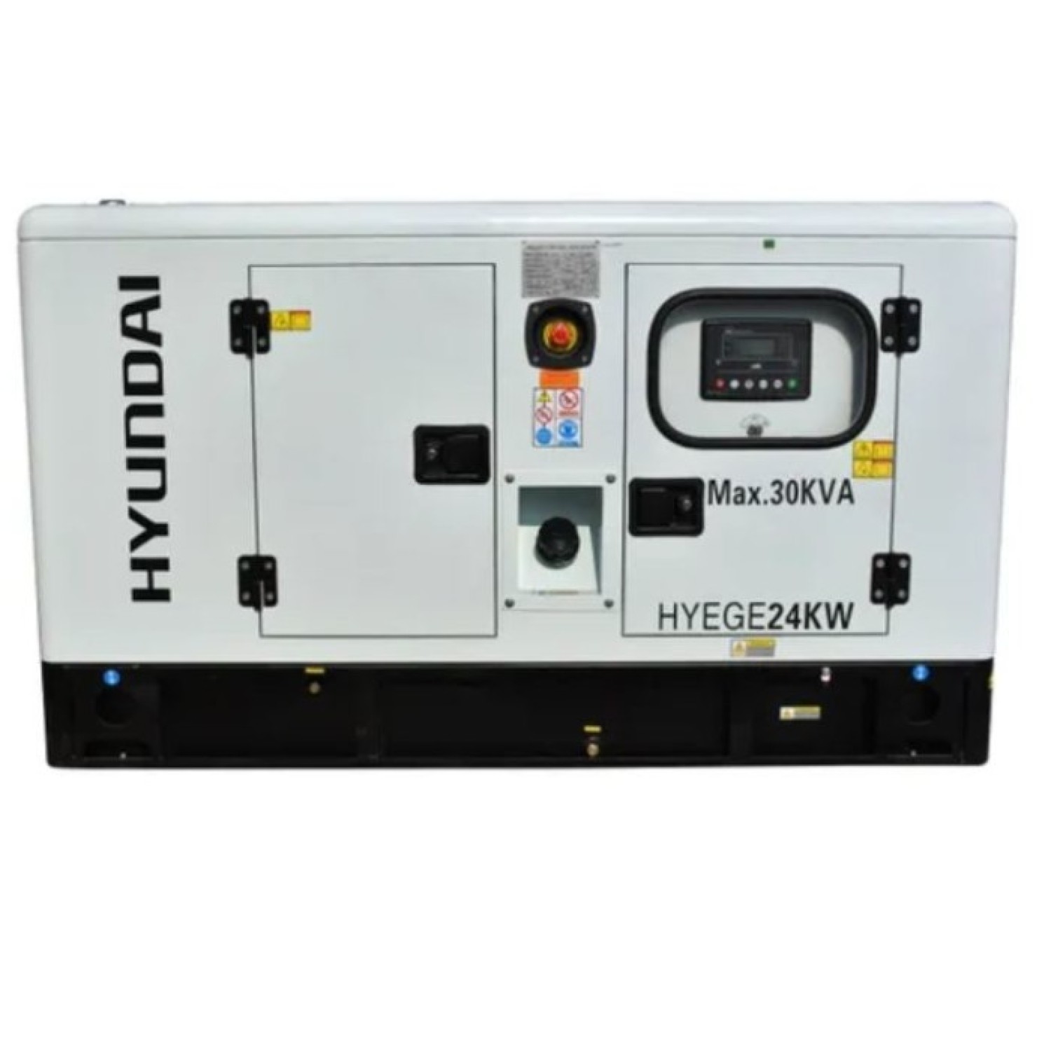 Hyundai HYEGE24KW Generador estacionario Trifásico 120/220V 24 KW/30 KVA