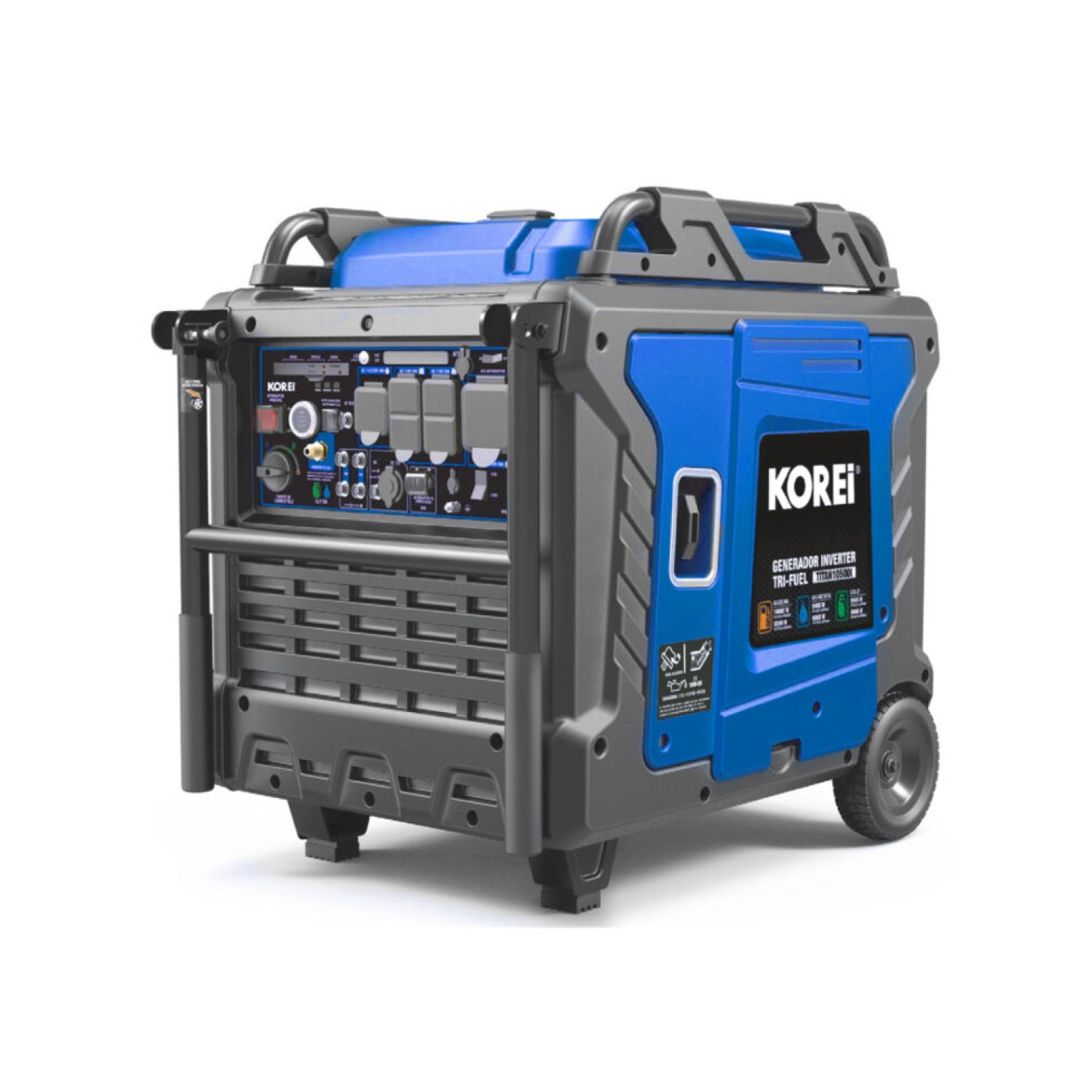 Korei TITAN10500I Generador inverter con motor a gasolina/gas Lp/Gas natural 10,000 watts 110/220 Monofásico