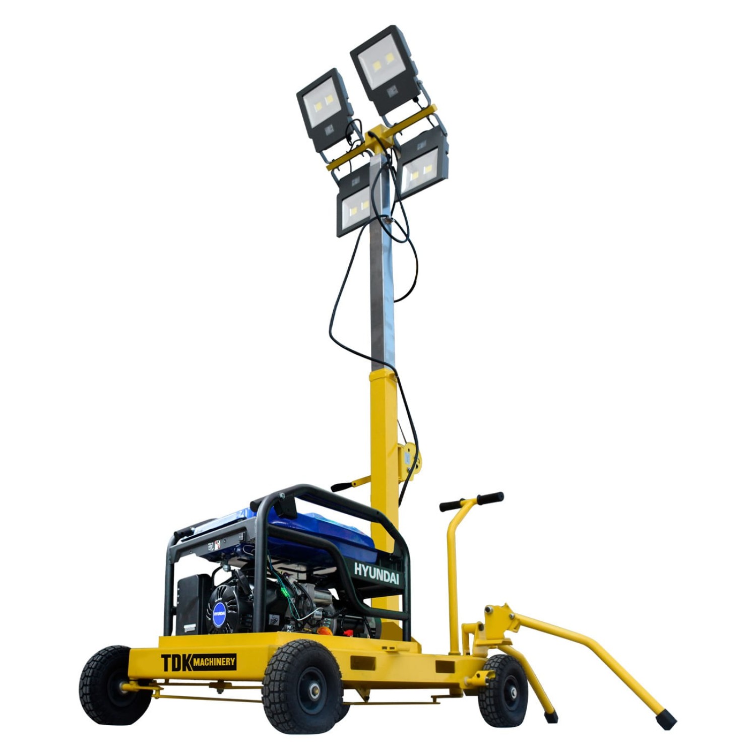 TDK TDKTL6000 Generador con torre de luz led 4x100 W