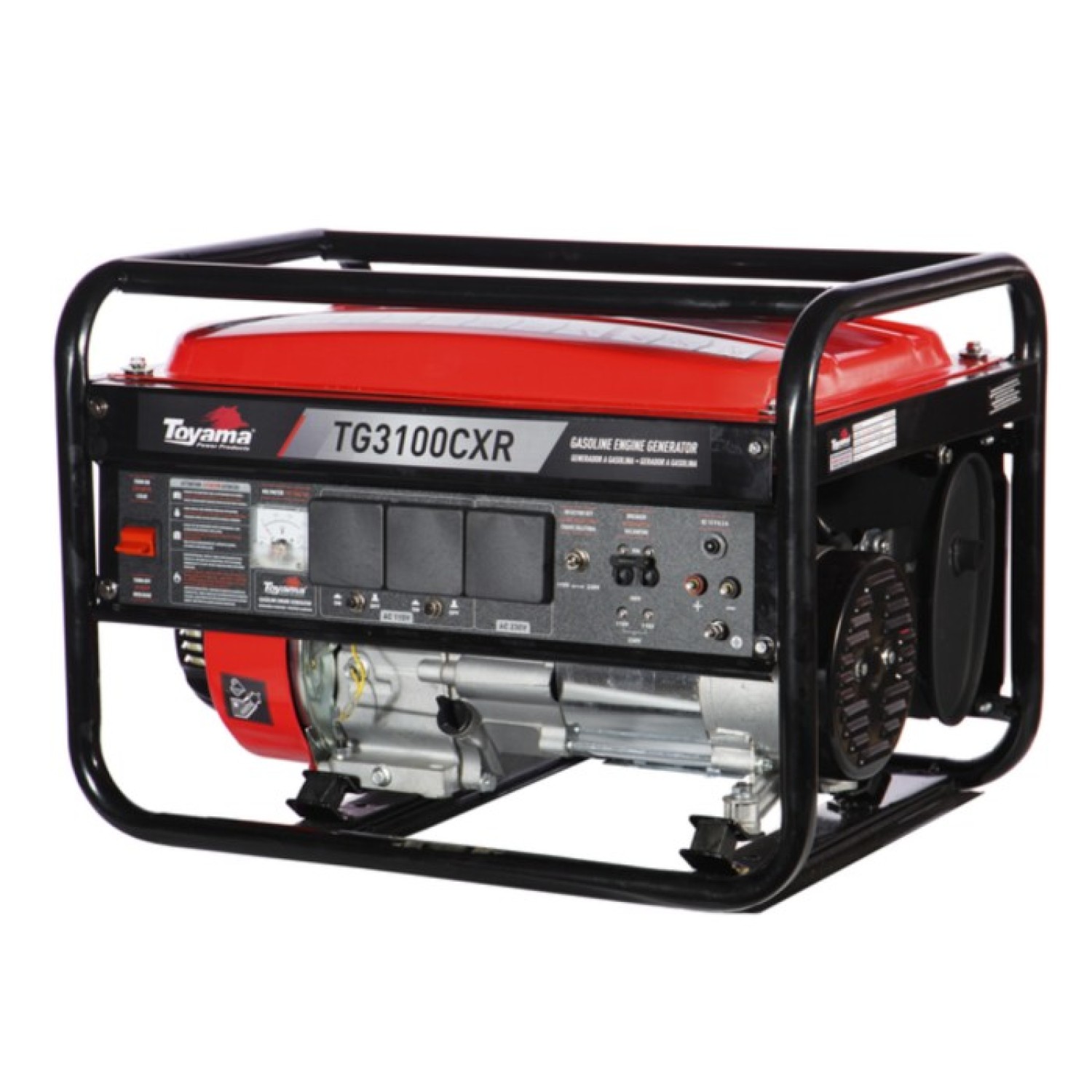 Toyama TG3100CXR -Bivolt Generador Bifásico 3100 Watts 115/230 Volts.
