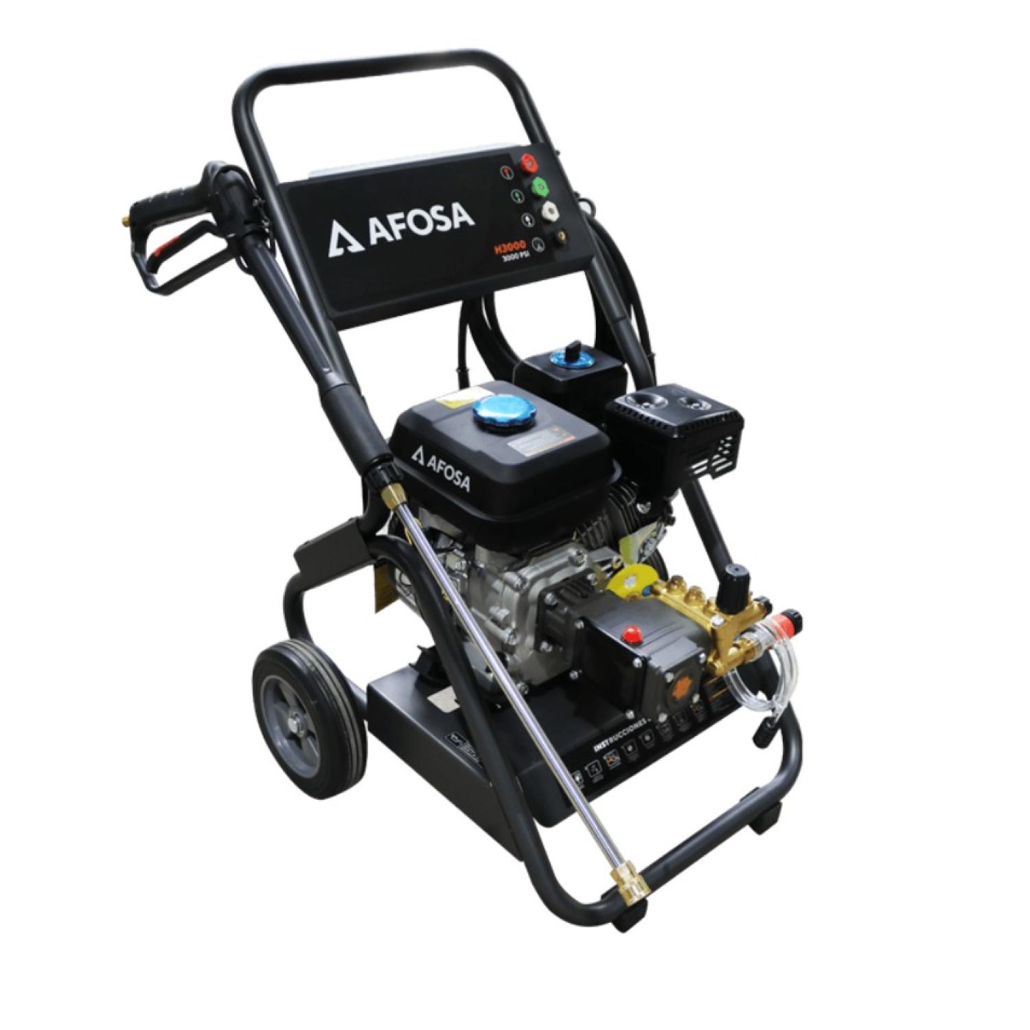Afosa H3000 Hidrolavadora con motor a gasolina 7 Hp 3000 psi