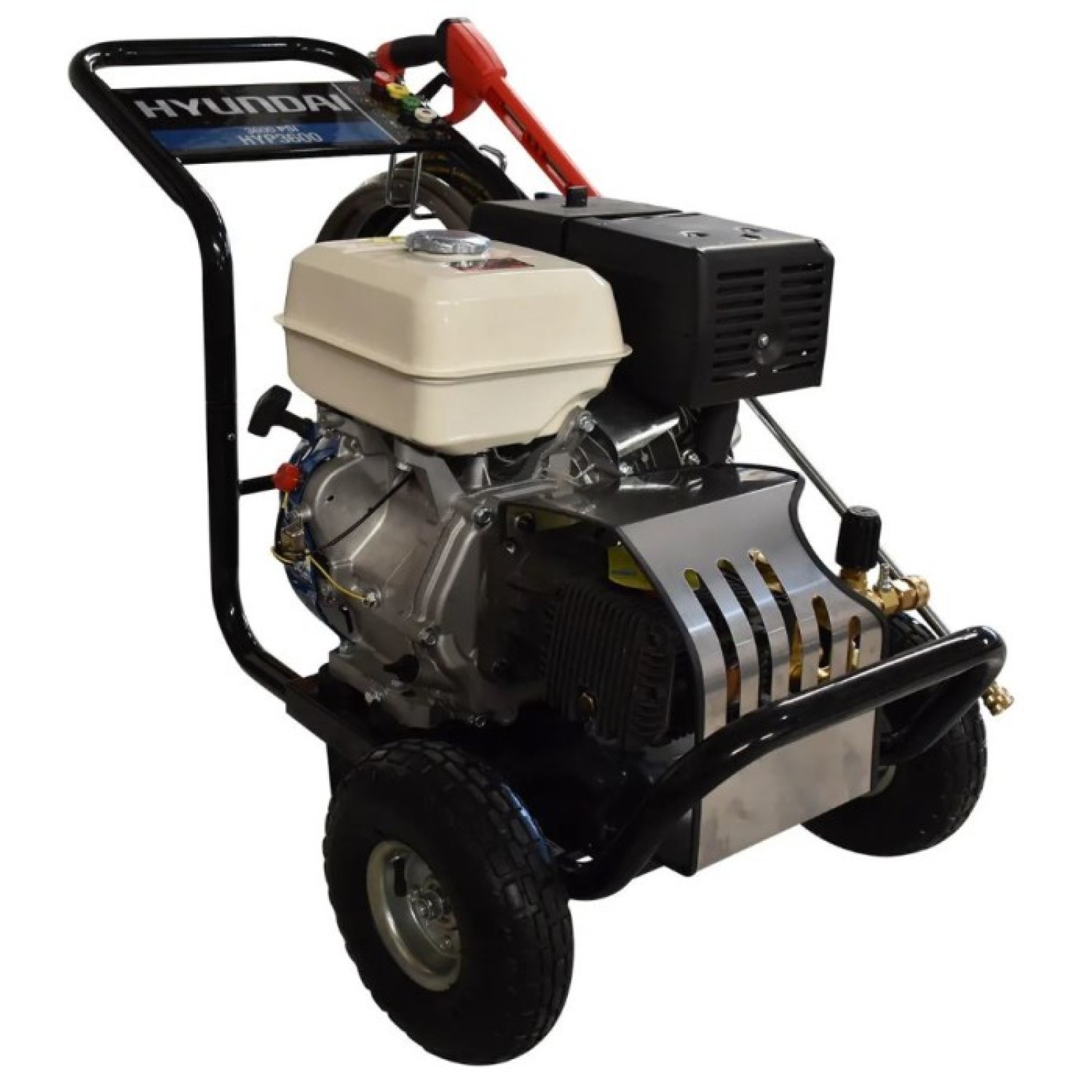 Hyundai HYP3600 Hidrolavadora con motor a gasolina 13 Hp 3600psi Triplex 13HP