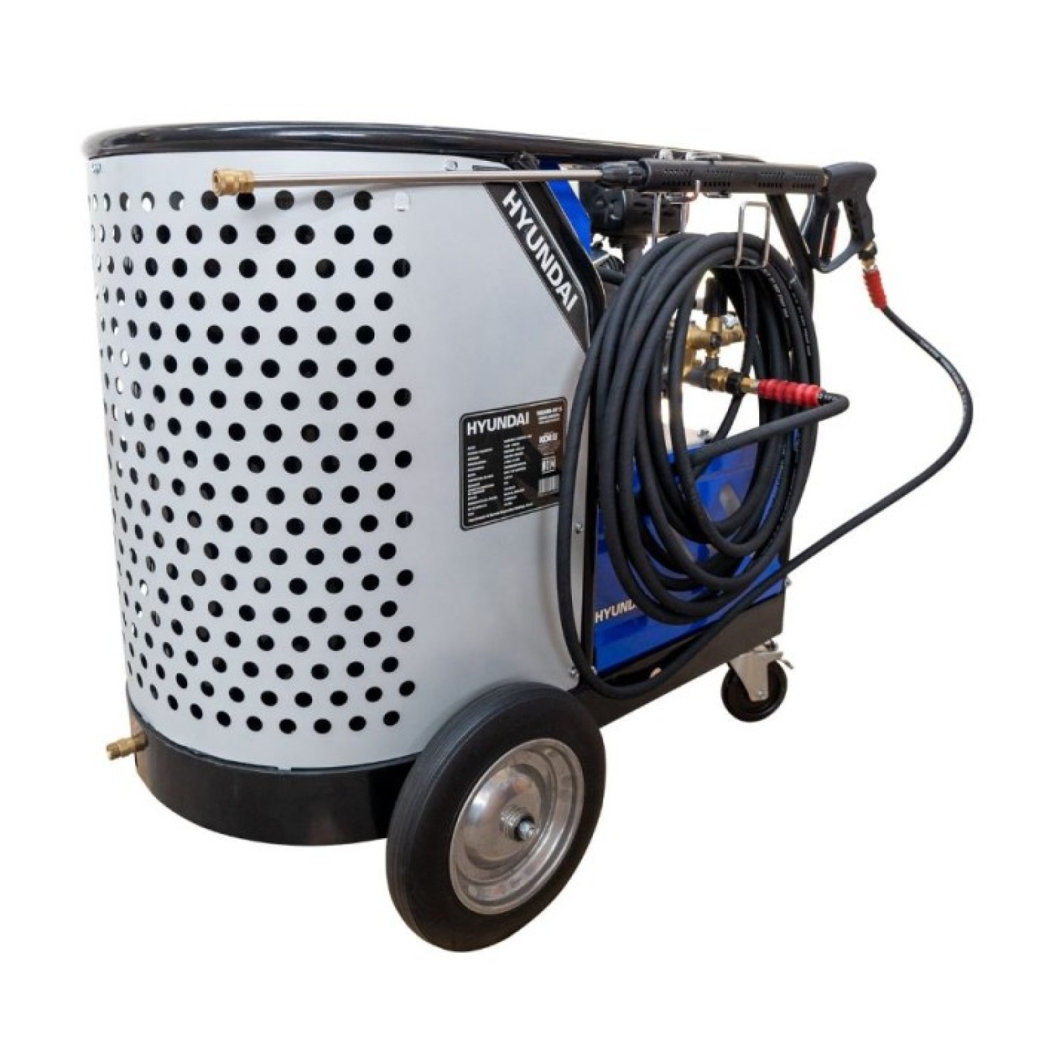 Hyundai VULKAN-HY15 Hidrolavadora para agua caliente con motor a gasolina 15.3 Hp 3620 psi