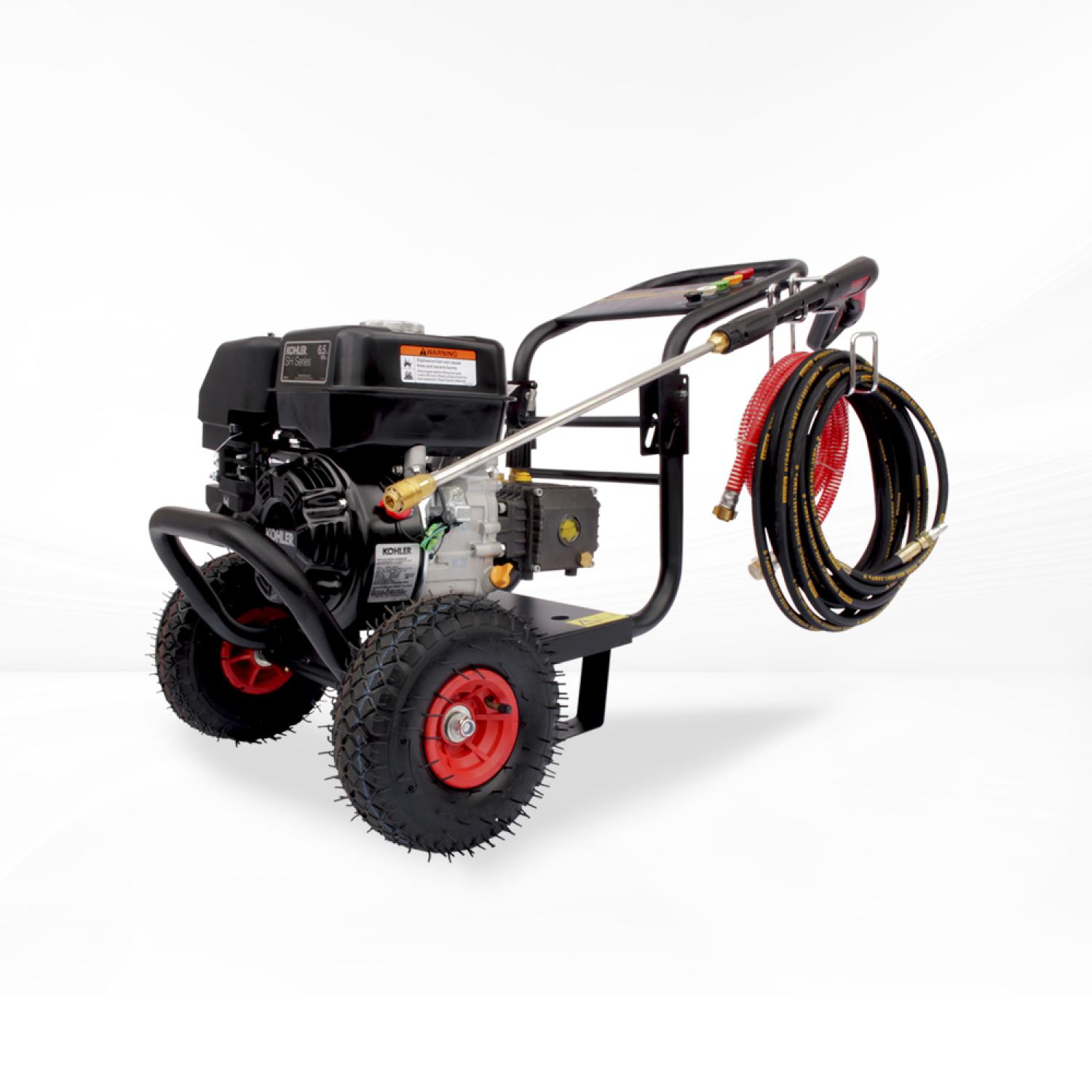 Kerher HL2700UK6 Hidrolavadora  con motor a gasolina Kohler 6 Hp 2700 Psi