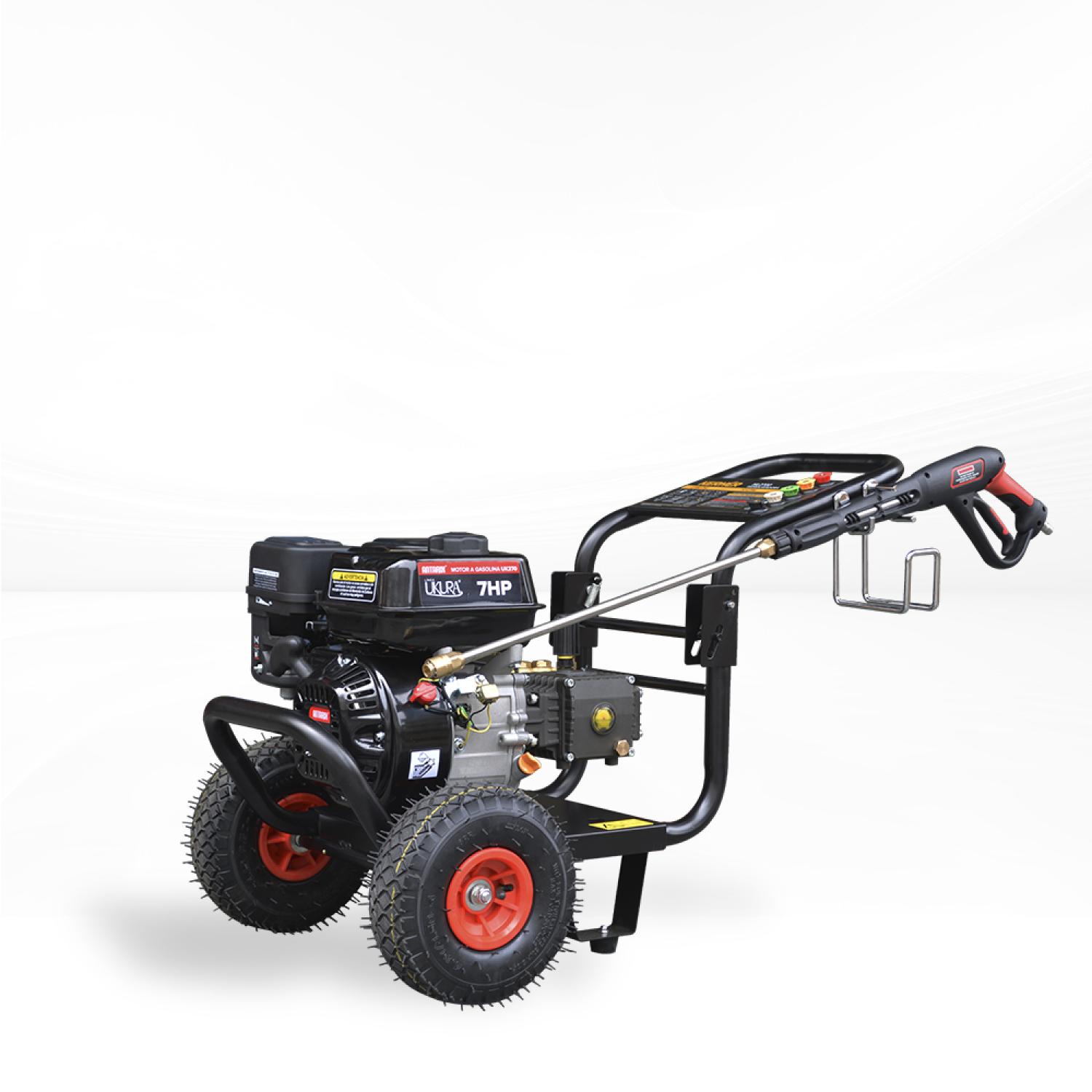 Kerher HL2700UK7 Hidrolavadora  con motor a gasolina Ukura 7 Hp 2700 Psi