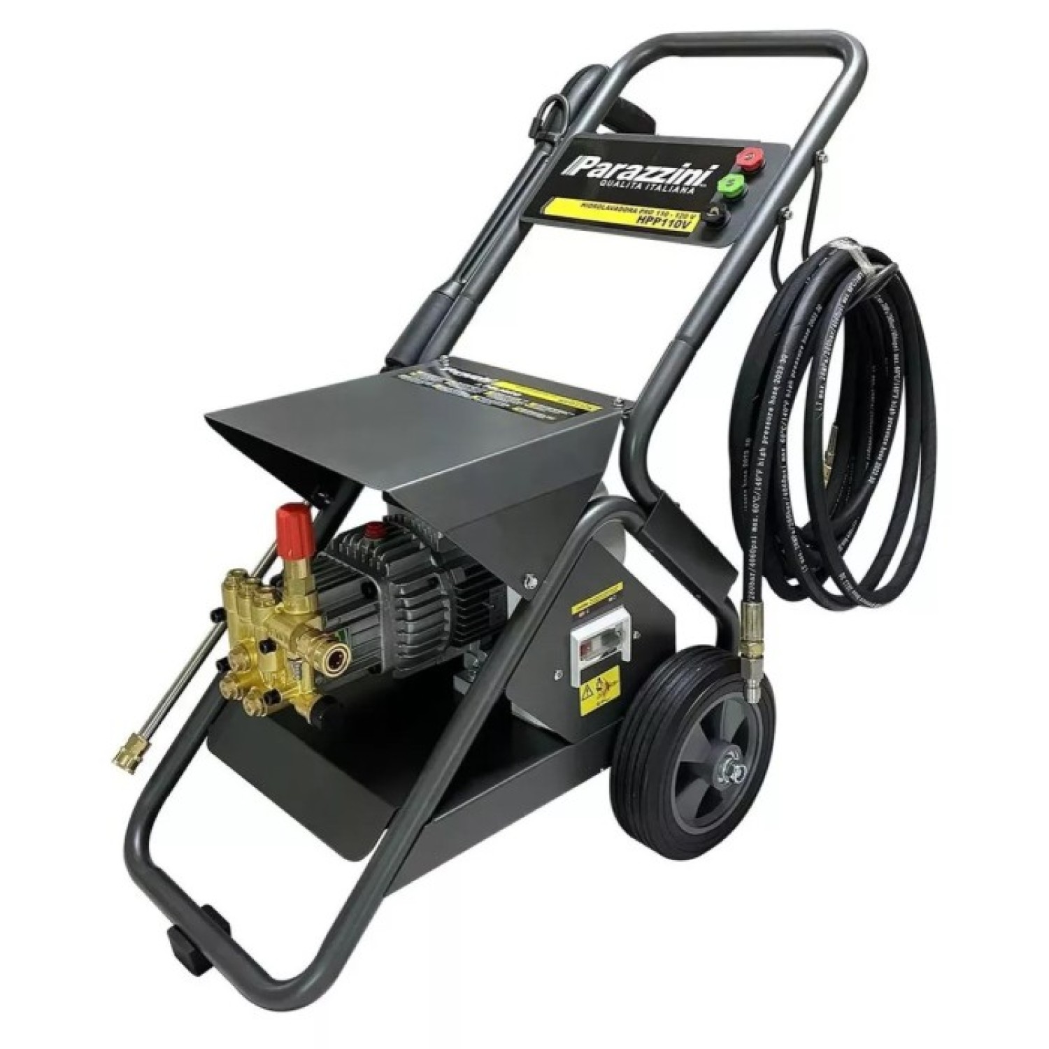 Parazzini HPP110V Hidrolavadora eléctrica 110 Volts. 2200psi motor 2.5 kw