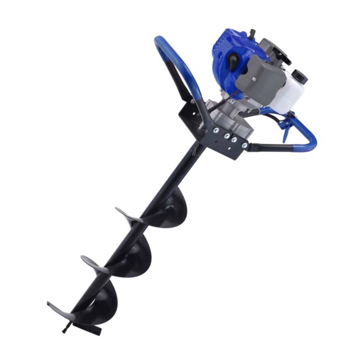 Power Hunt TEJON52 Ahoyadora con motor 2 tiempos 52cc con brocas de 10 ,15 y 20 cm