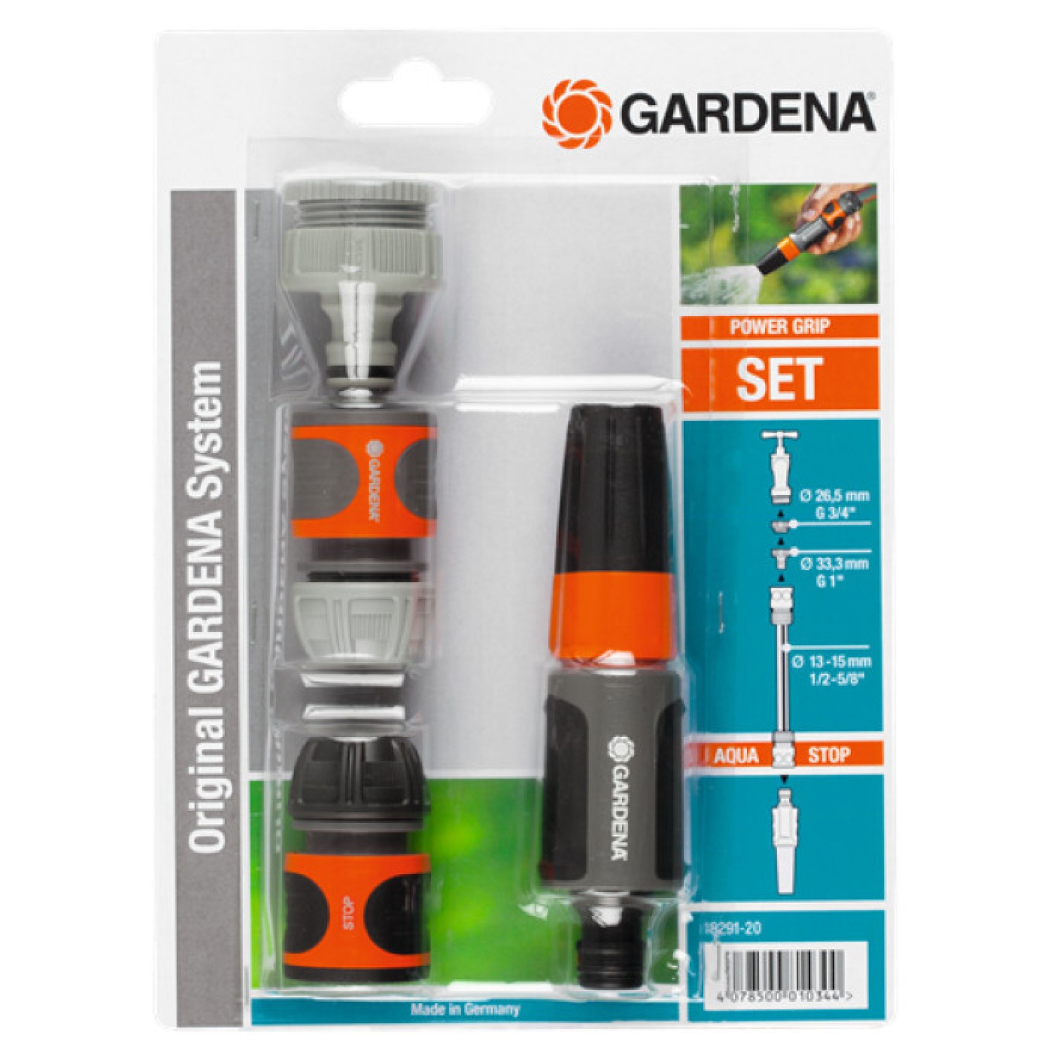Gardena 18291-20 Conector juego completo  riego
