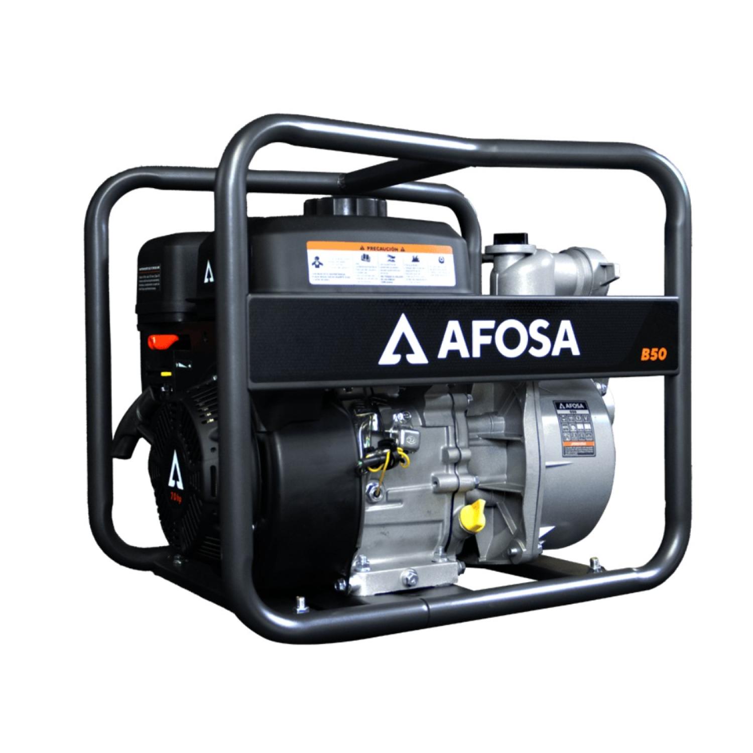 Afosa B50 Motobomba con motor a gasolina 7 Hp 2 x 2"