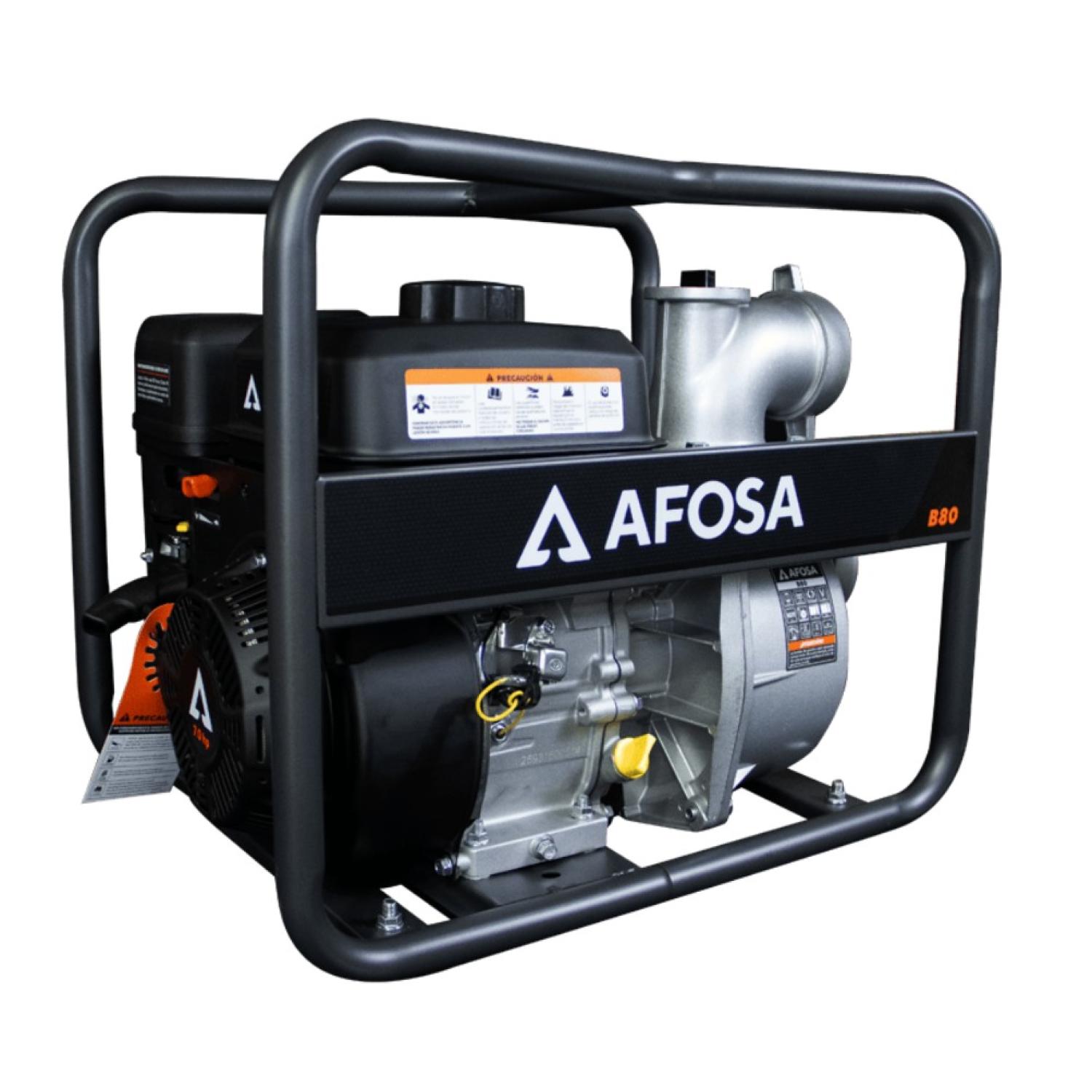 Afosa B80 Motobomba con motor a gasolina 7 Hp 3 x 3"