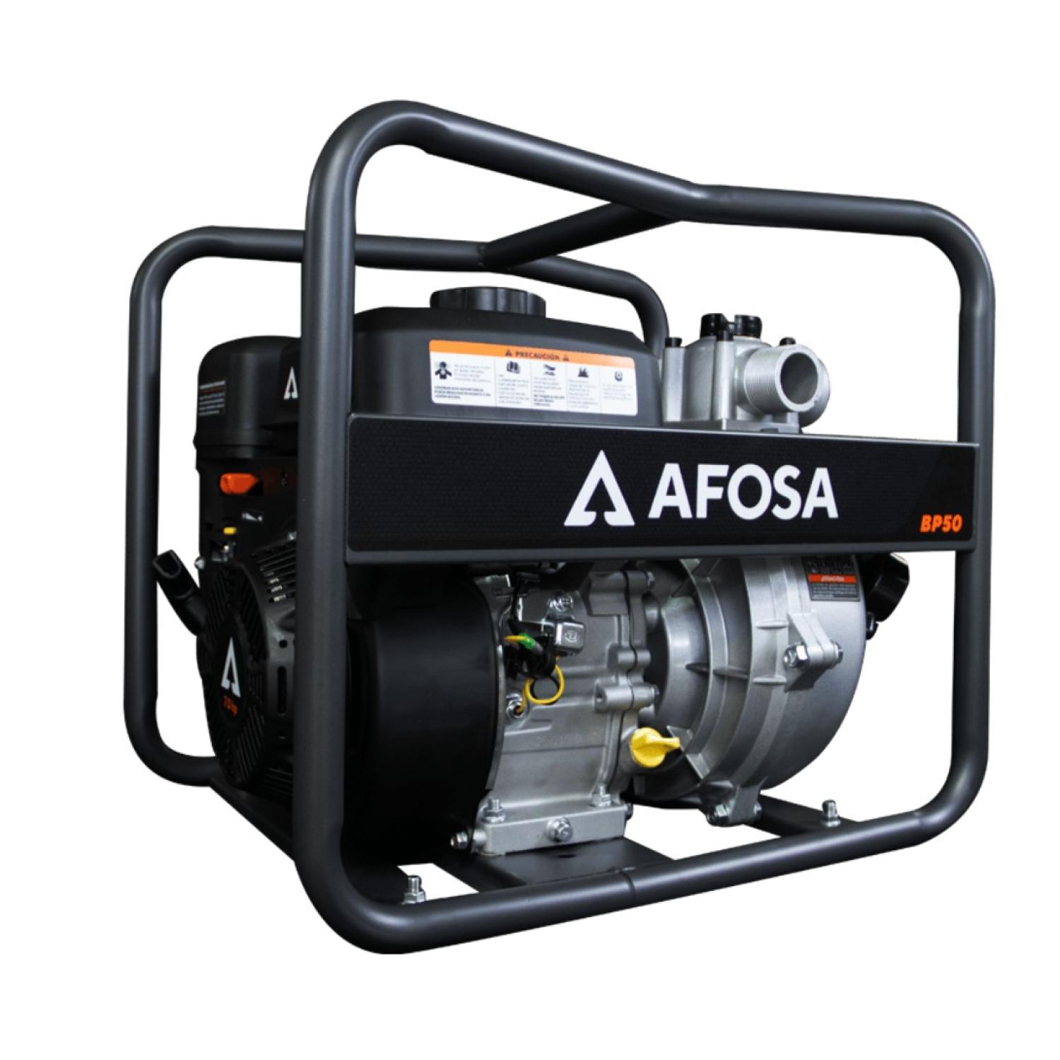 Afosa BP50 Motobomba de alta presión con motor a gasolina 7 Hp 2 x 2"