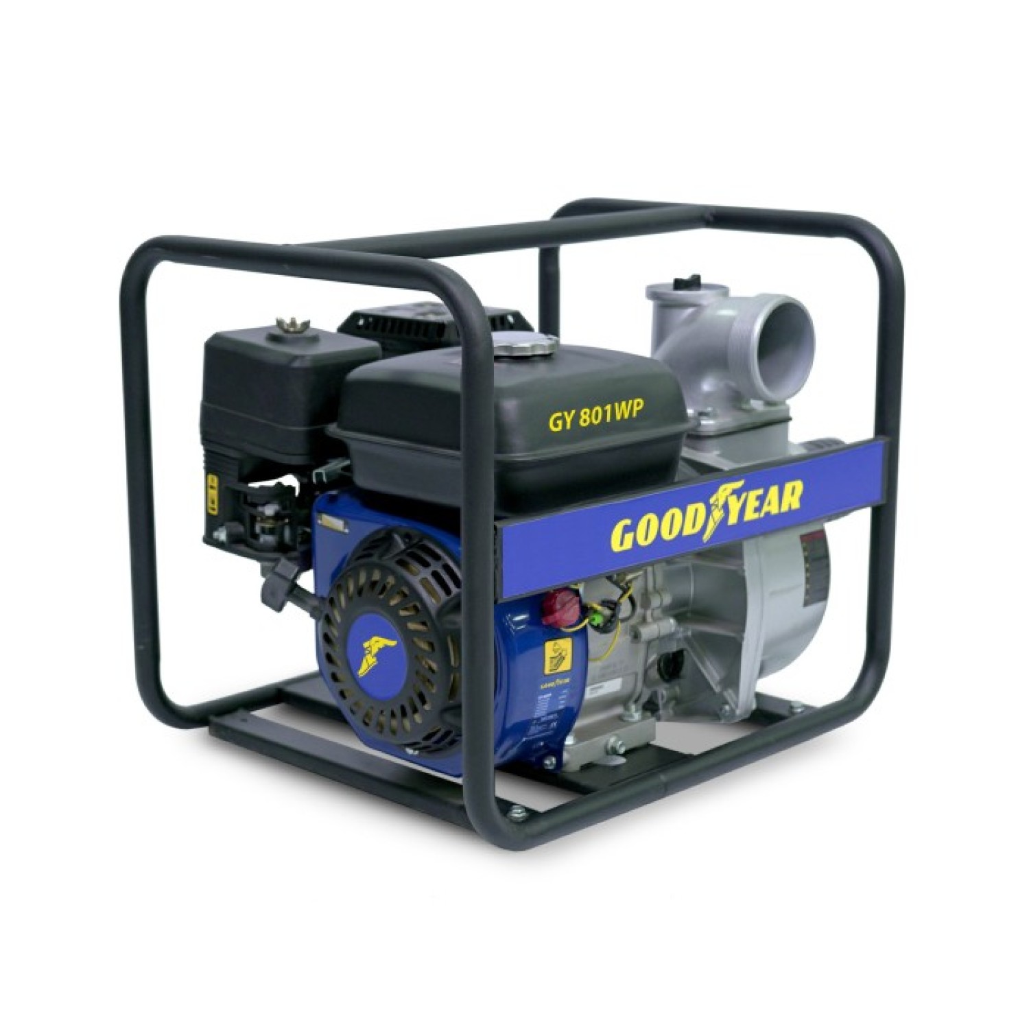 Goodyear GY801WP Motobomba con motor a gasolina 4 tiempos 7 Hp 3 x 3