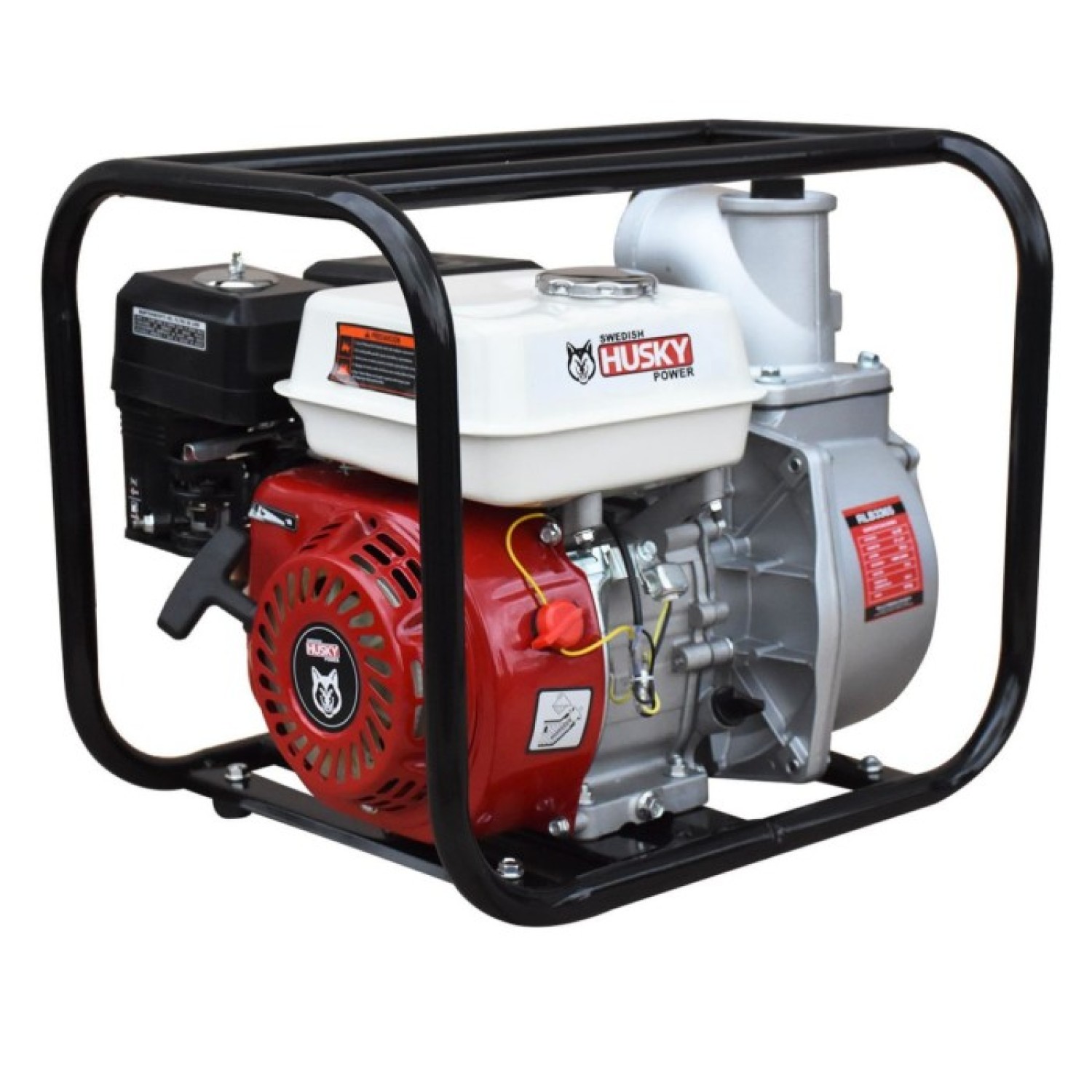 Husky RLB3365 motobomba autocebante con motor a gasolina 6.5 Hp 3 x 3