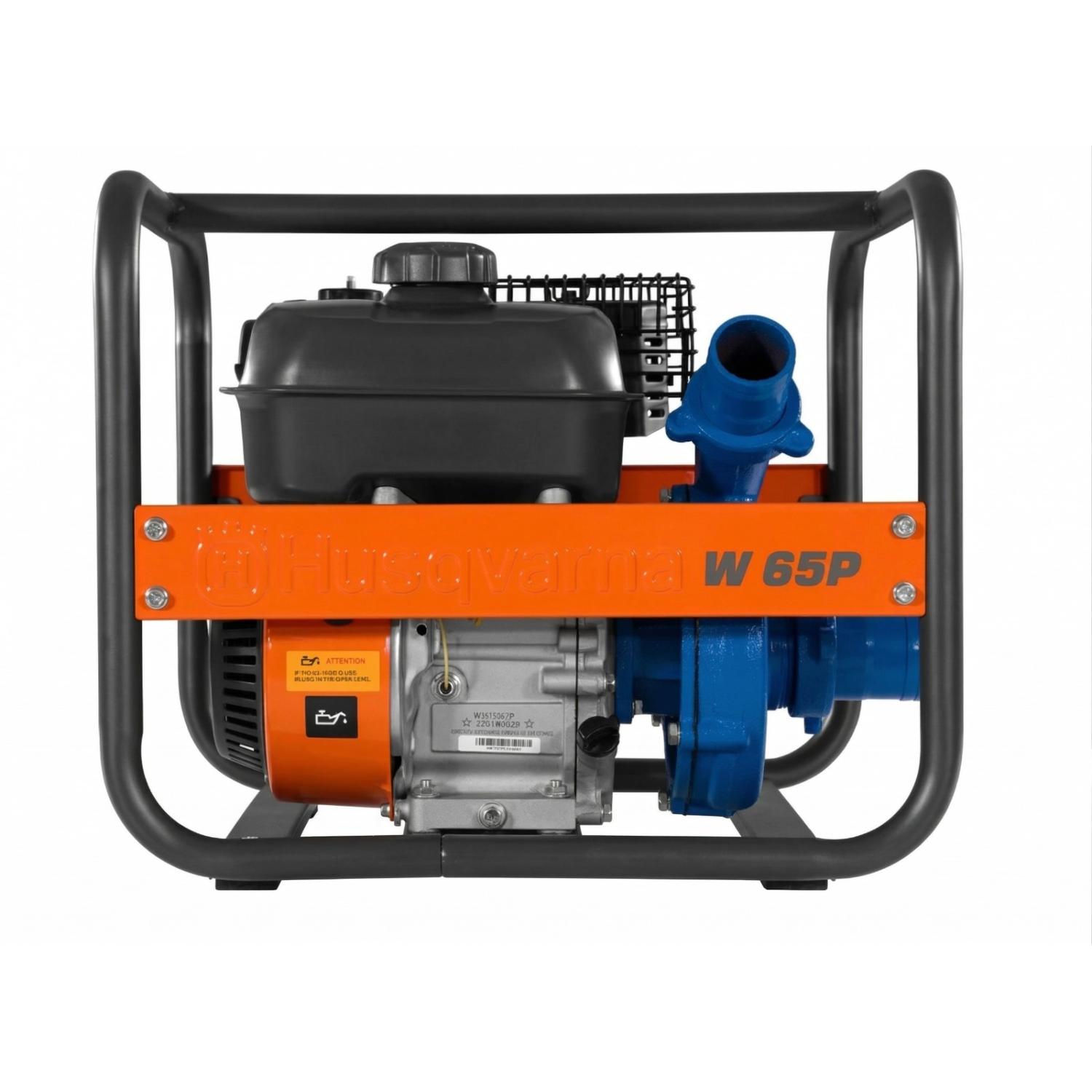 Husqvarna W65P Motobomba con motor a gasolina  5.9 Hp 2.5 x 2"