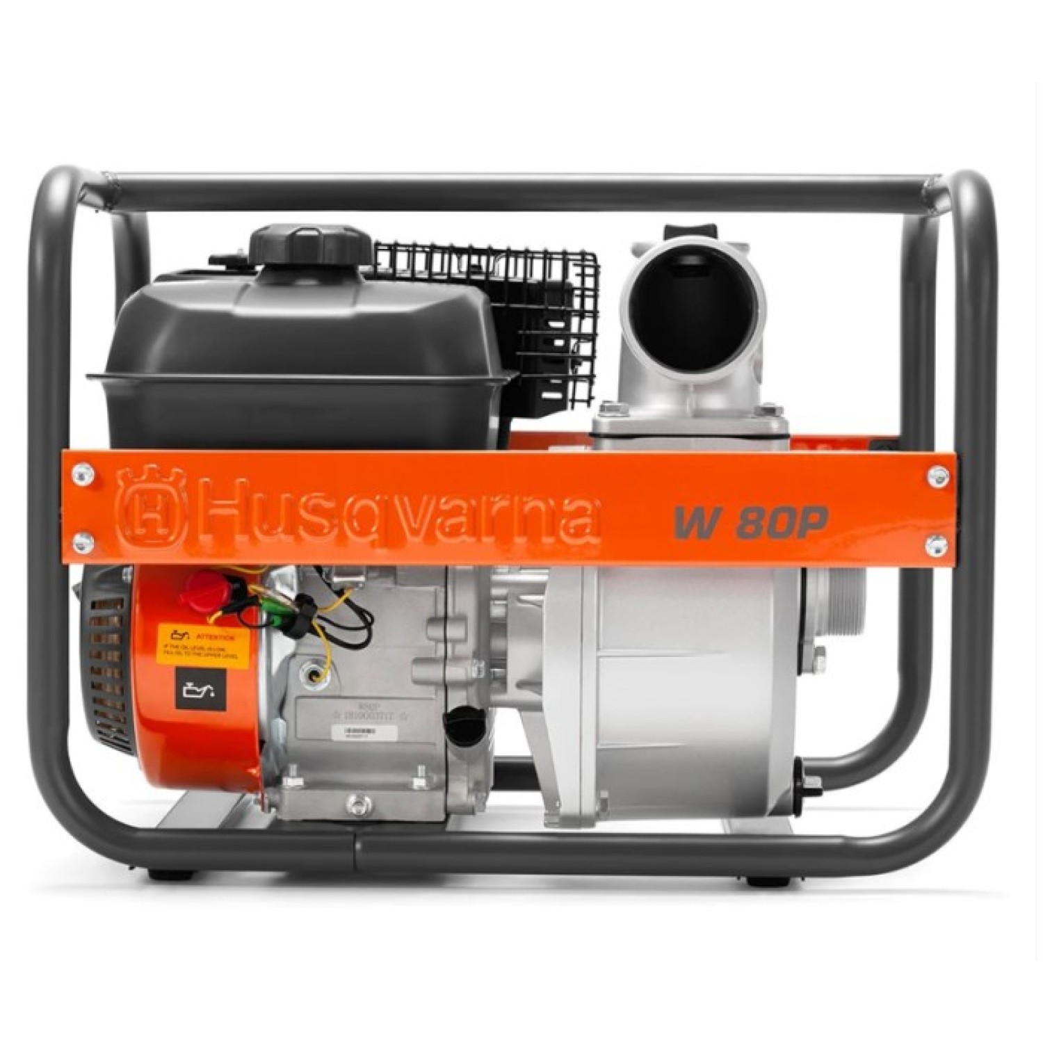 Husqvarna W80P Motobomba autocebante con motor a gasolina 196cc 5 Hp 3 x 3