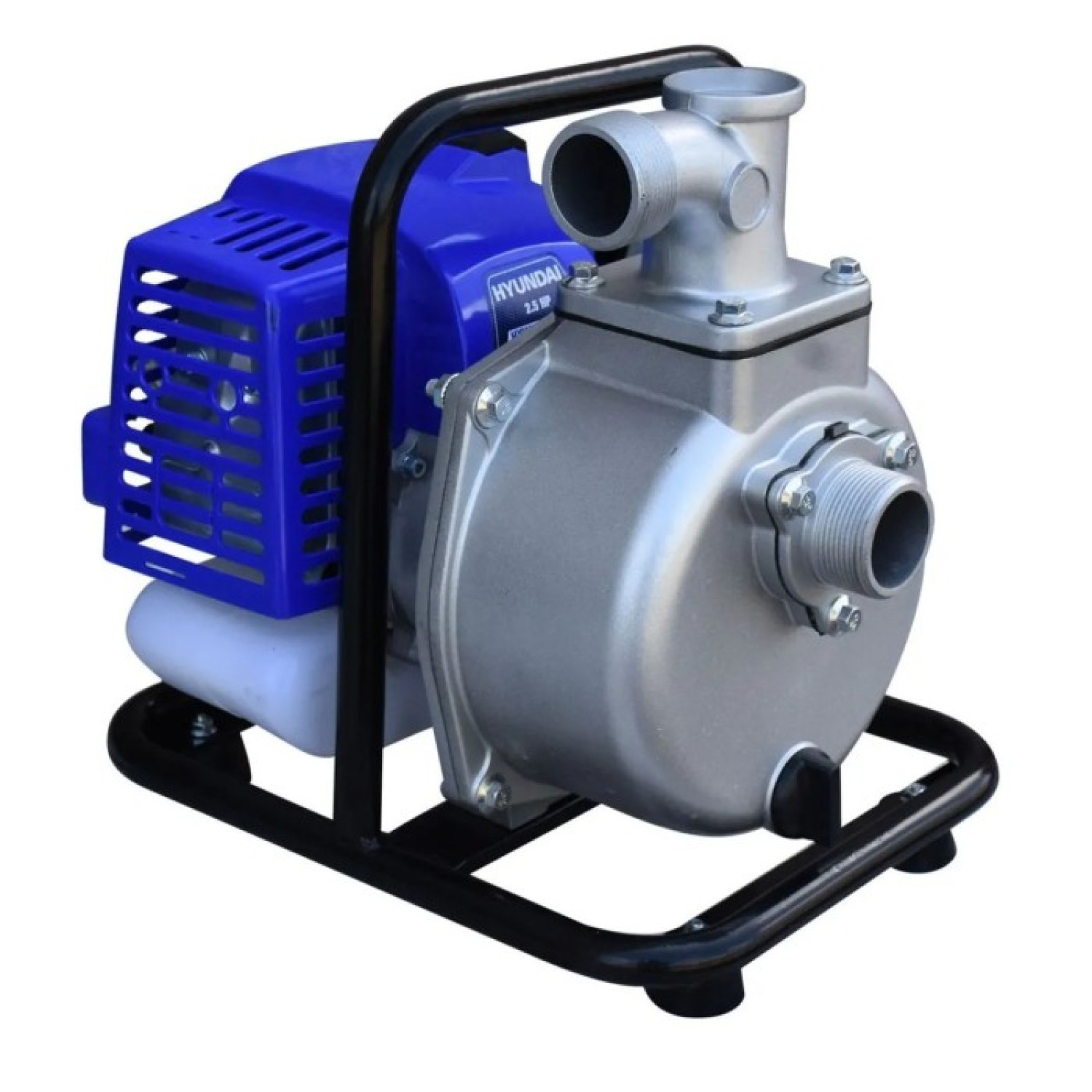 Hyundai HYW5240PRO Motobomba autocebante con motor 2 tiempos 52cc 2.5 Hp 1.5 x 1.5"