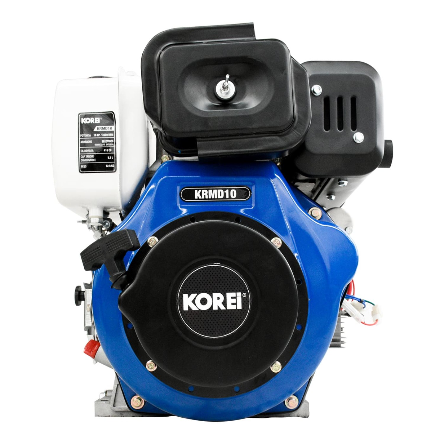 Korei KRMD10 Motor a diésel 10 Hp cigüñal 1" cuñero