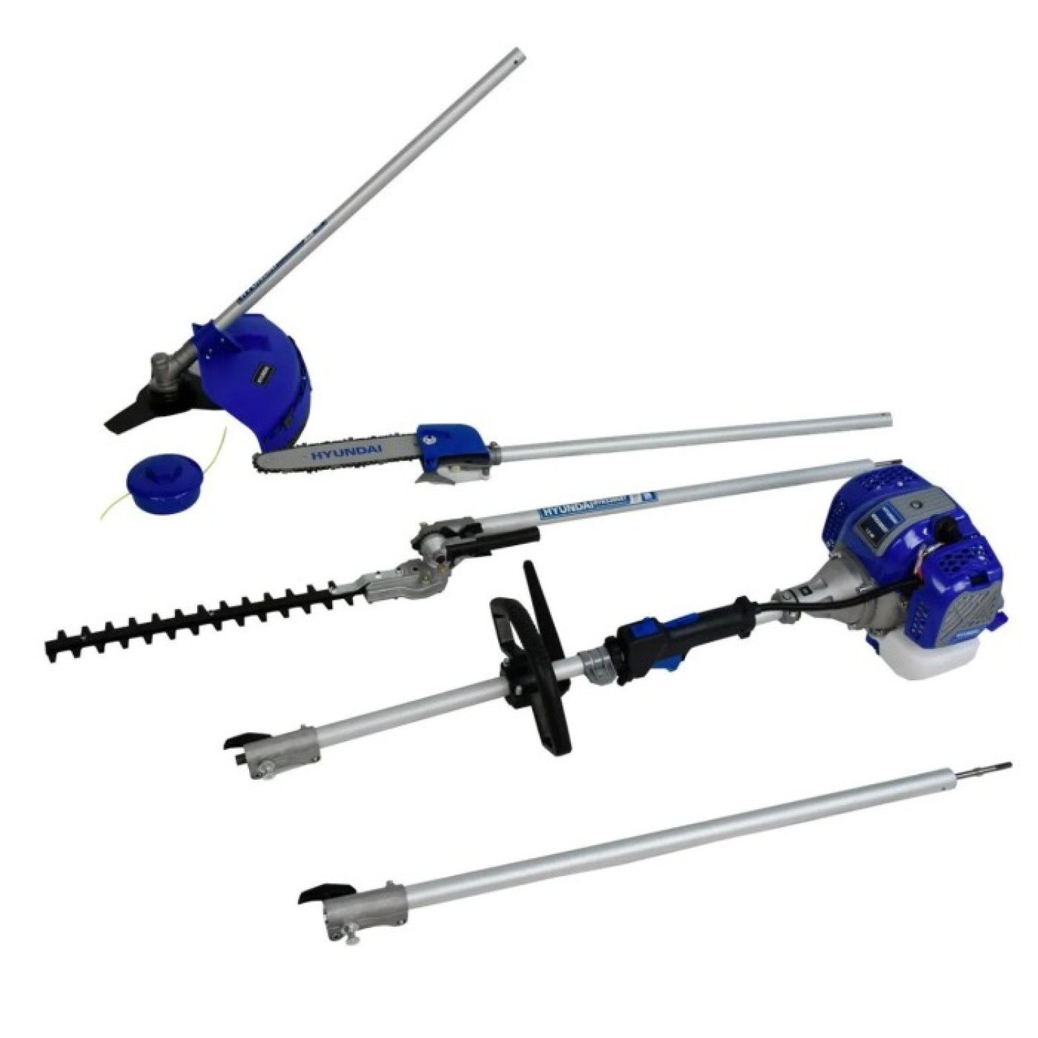 Hyundai HYH3305XT Multifuncional con motor a gasolina 2 tiempos 33cc 1.5 Hp 5 en 1