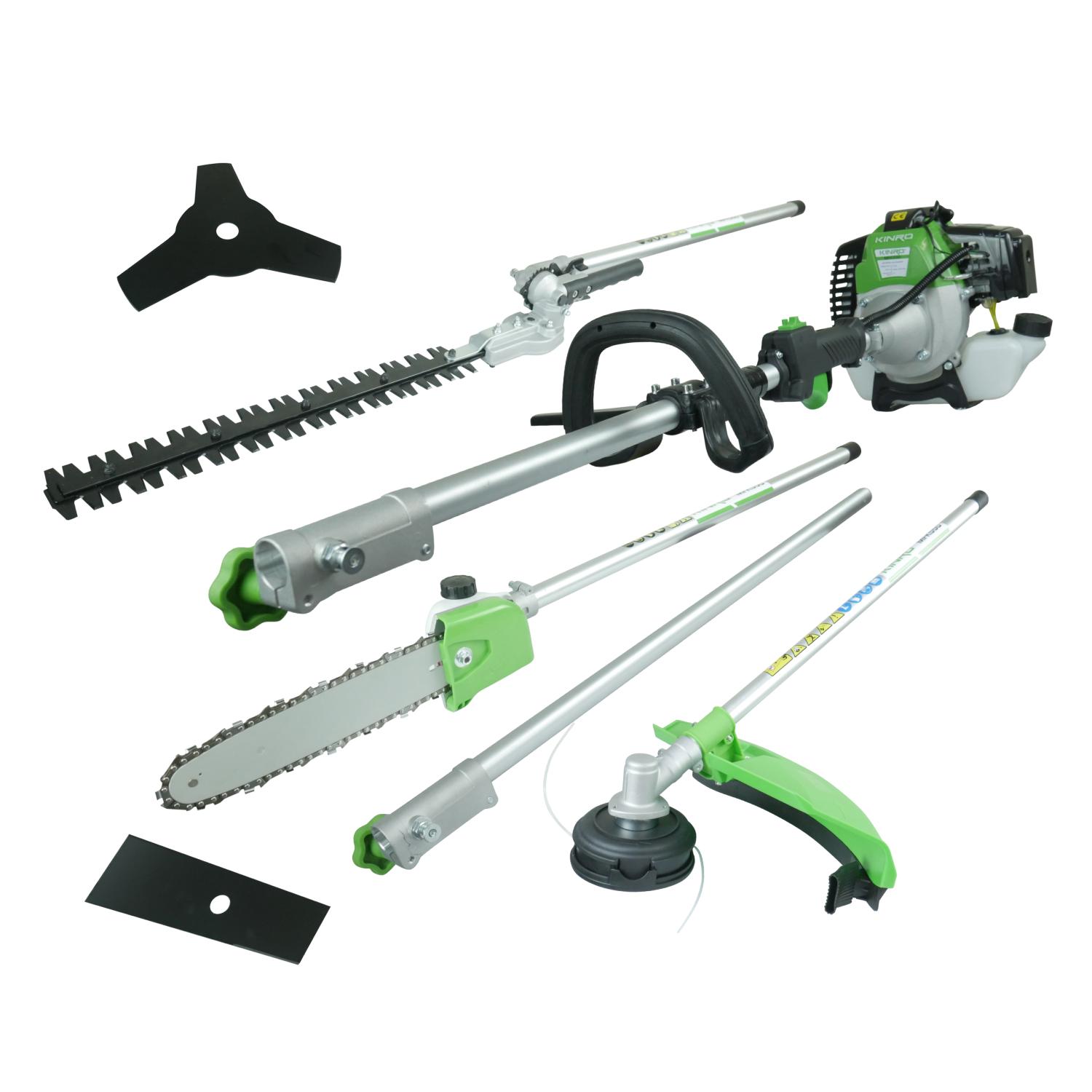 Kinro MFK550 Multifunciona 5 en 1 con motor 2 tiempos 51.6cc 2.5 Hp.