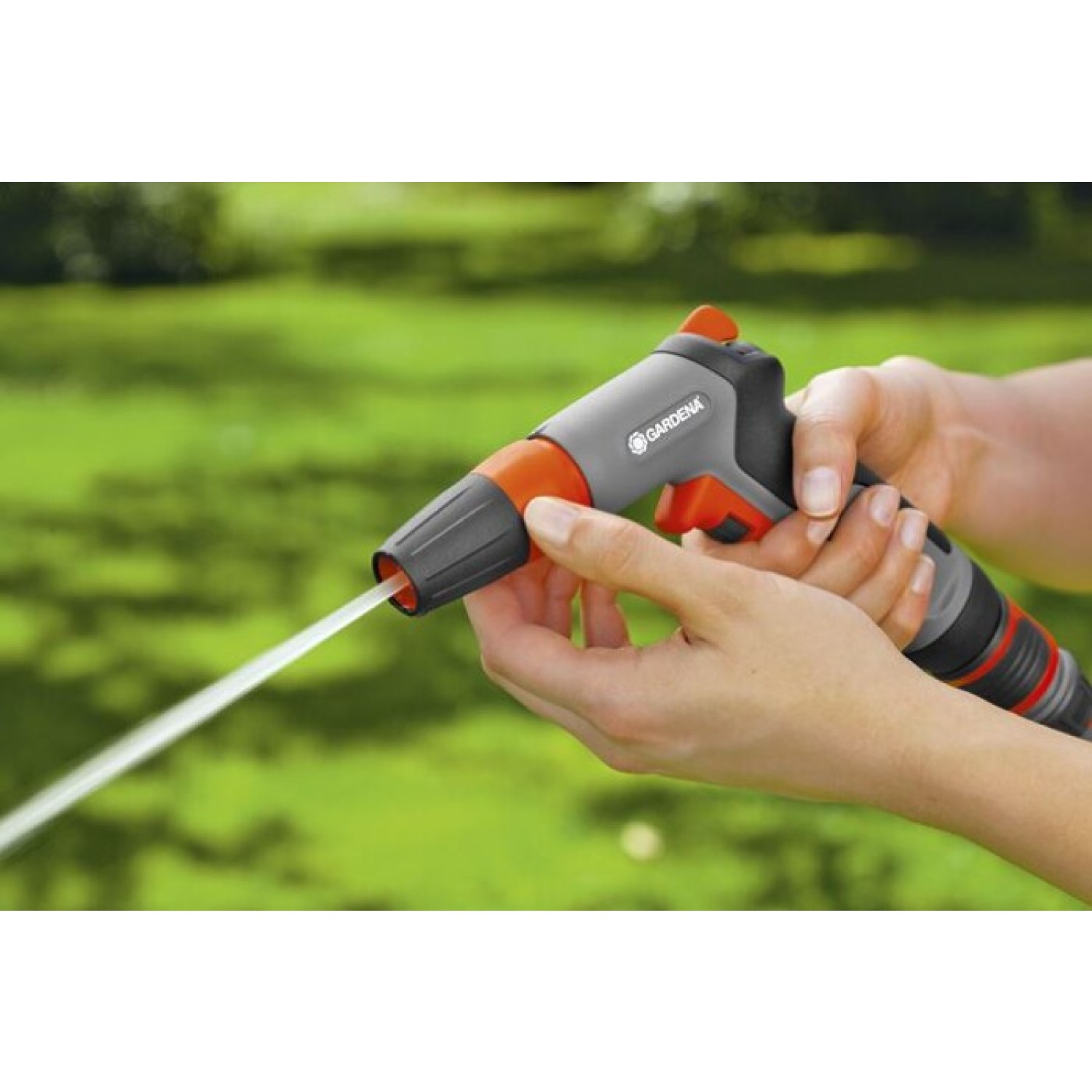 Gardena 18301-20 Pistola Classic - limpieza y riego 2 chorros