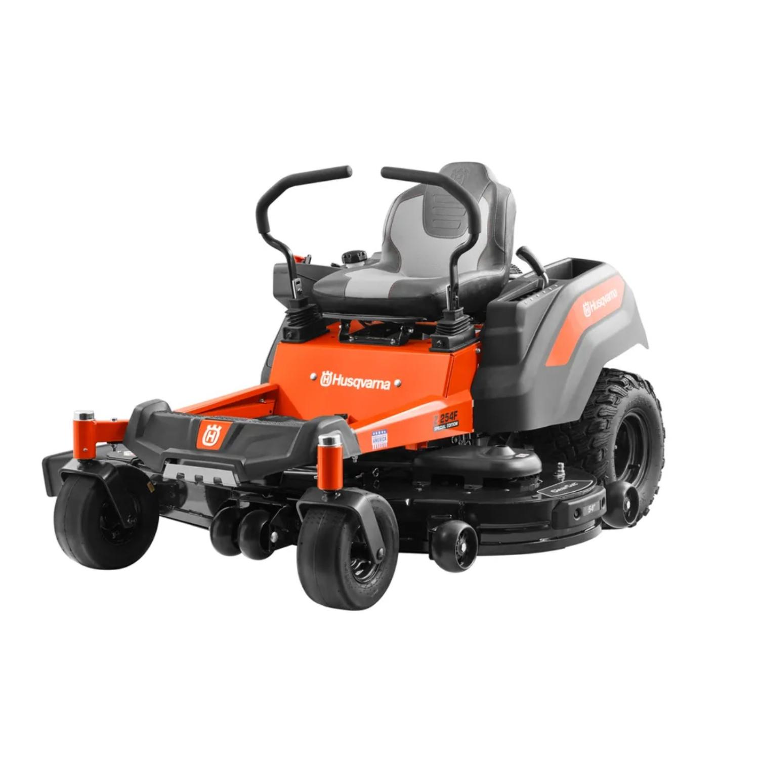 Tractopodador Giro Zero Husqvarna Z254F 54" de corte motor Kawasaki 24 Hp