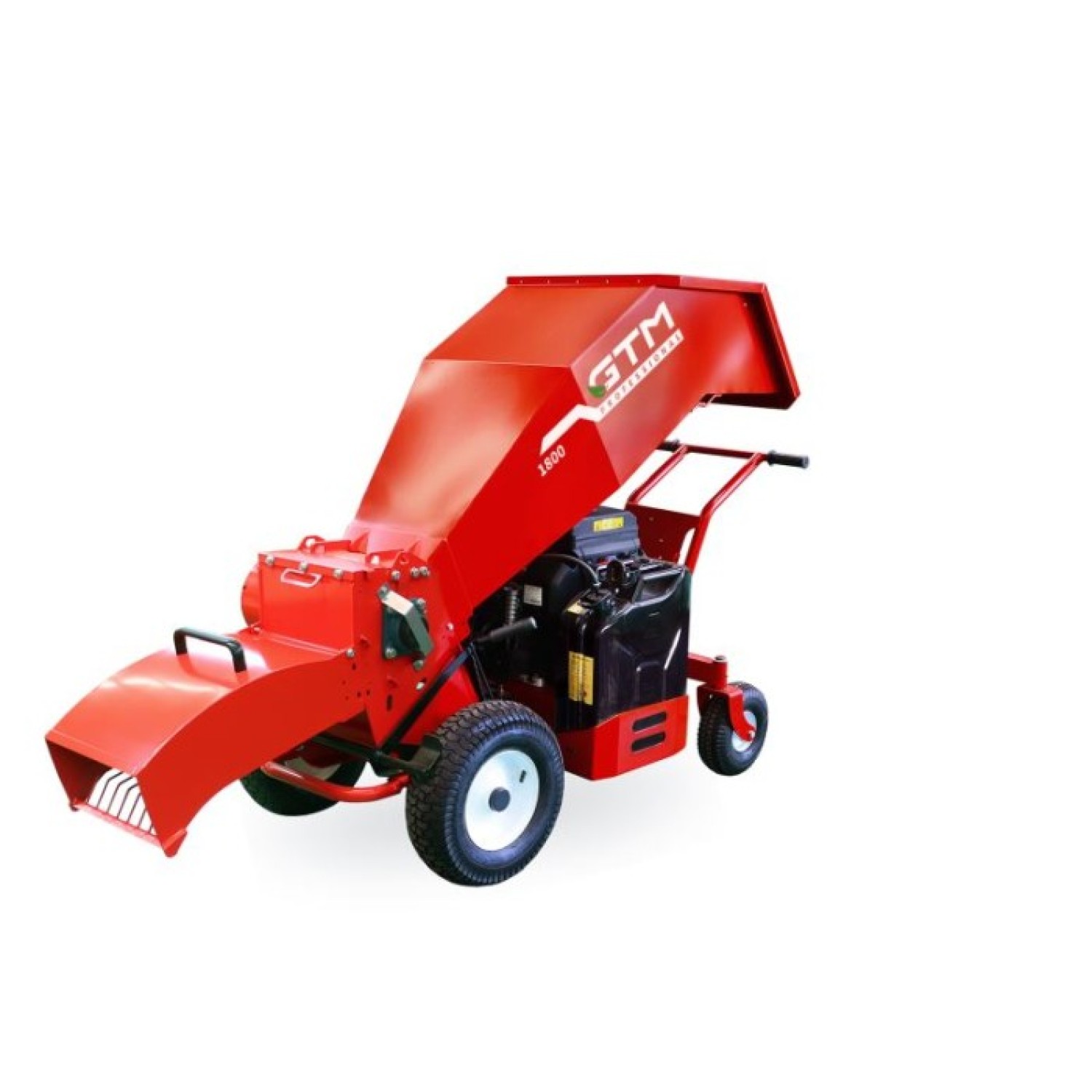 GTM GTS1800C Trituradora de ramas 12 cm de corte con motor de 20Hp. Loncin LC2V78F-2