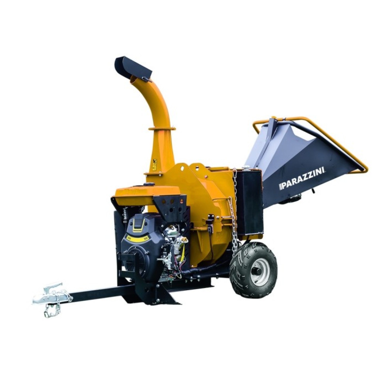 Parazzini TP27SF Trituradora con motor a gasolina 27 Hp con capacidad de corte 5"